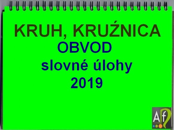 kruh, kružnica