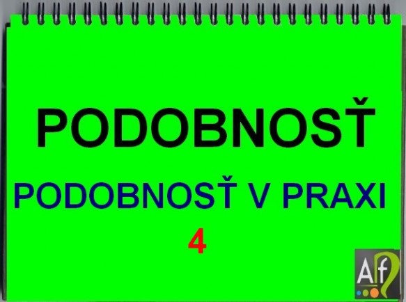 podobnosť v praxi