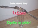 zápalka na pohári