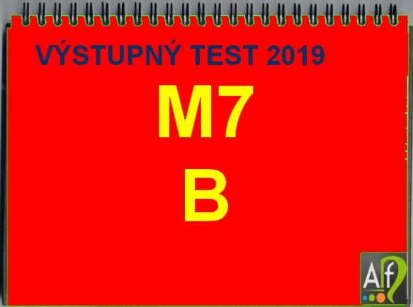 výstupný test