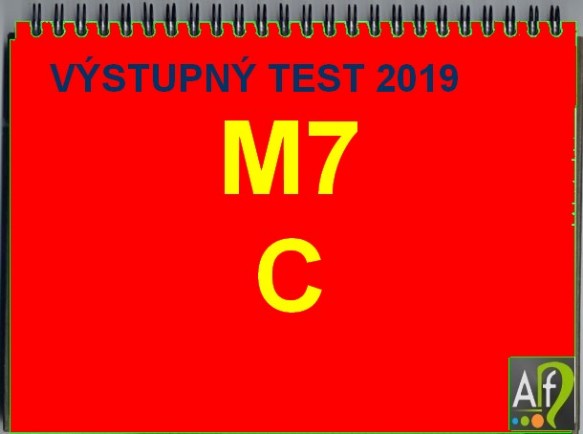 výstupný test
