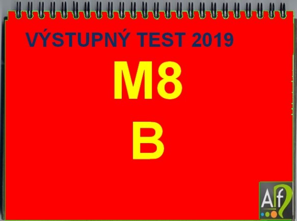 výstupný test